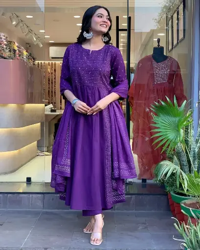 Silver Essence Kurta Set